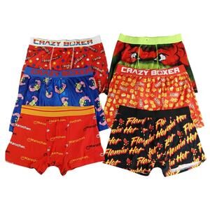 Crazy Boxer Underwear Lot of 6 Mens Medium Novelty Cheetos Nickelodeon Smarties